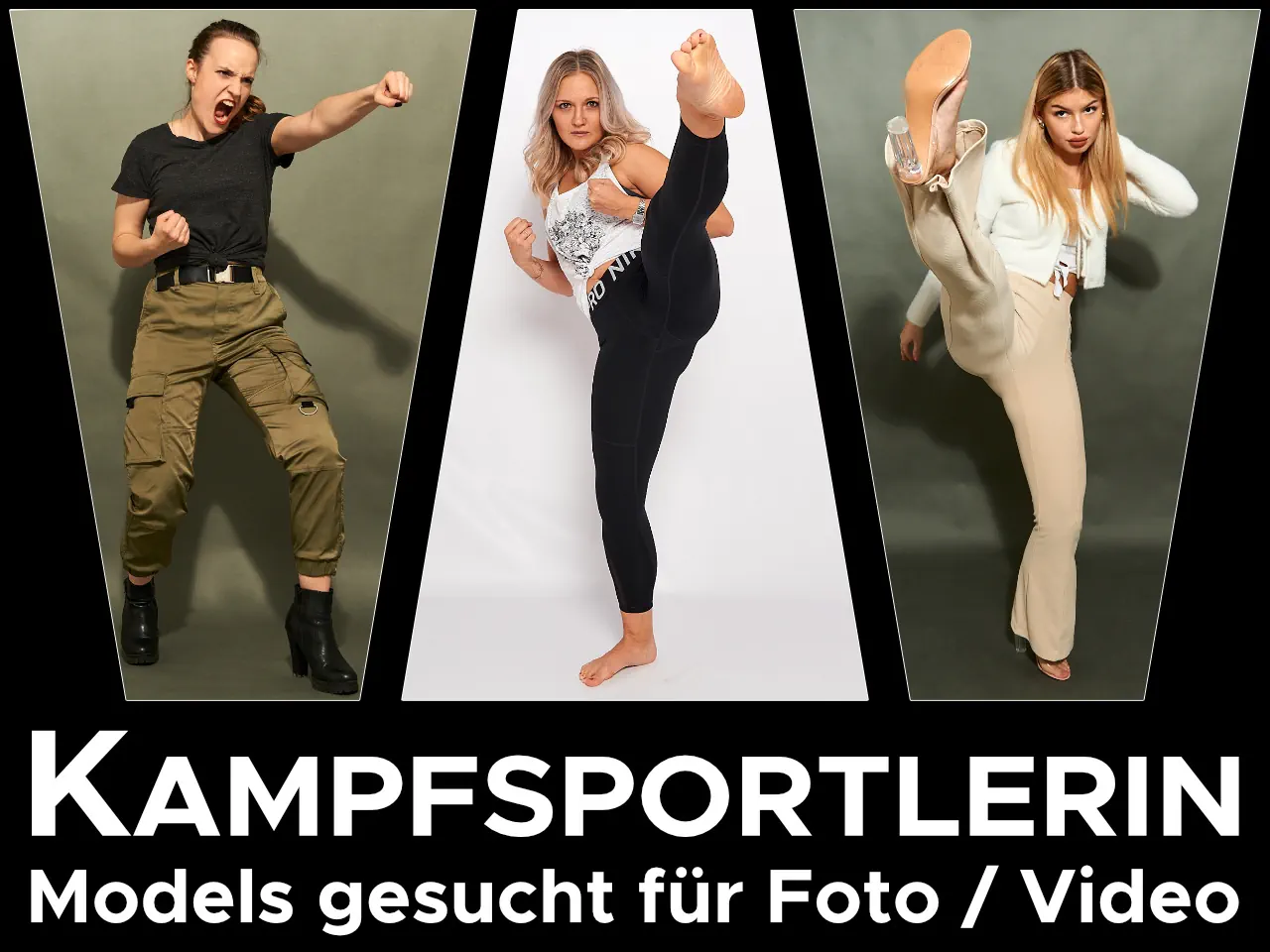 KGZ Media - Kampfsportlerinnen für Foto- und Filmaufnahmen gesucht